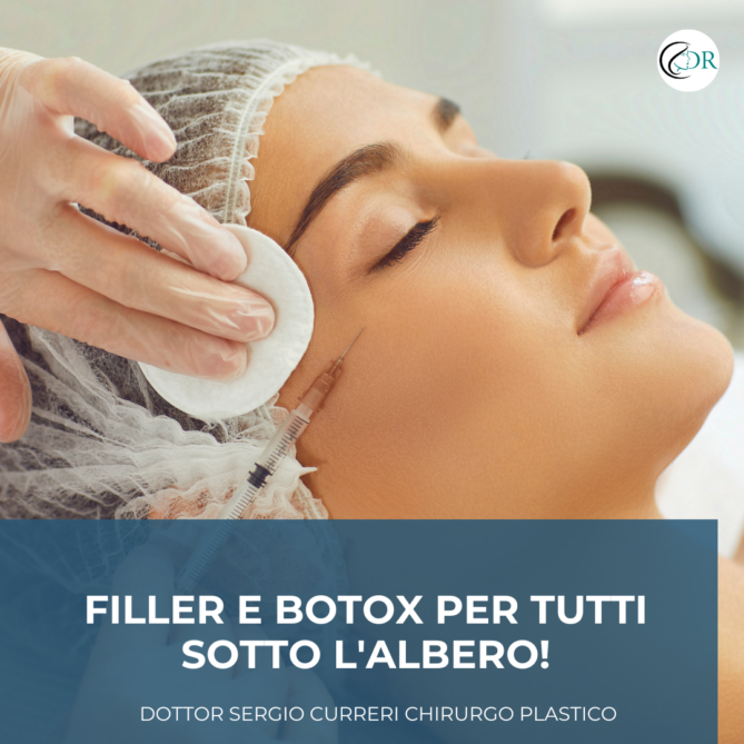 Filler e botox per tutti sotto l'albero