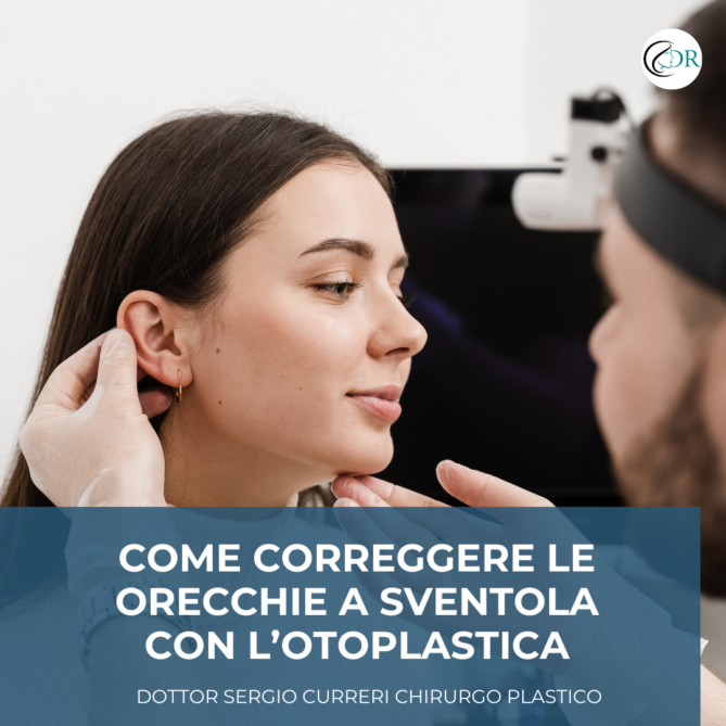 Come correggere le orecchie a sventola con l'otoplastica